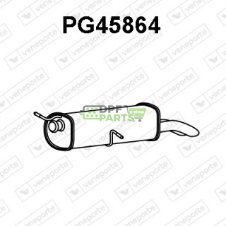 Tłumik CITROËN / PEUGEOT - 1730S3  