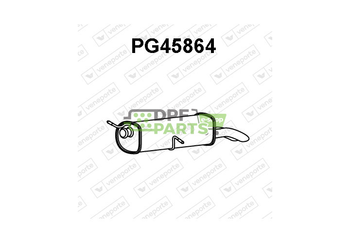 Tłumik CITROËN / PEUGEOT - 1730S3  