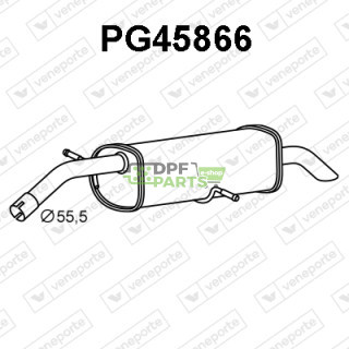 Tłumik CITROËN / PEUGEOT - 1730GT  