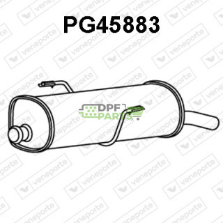 Tłumik PEUGEOT - 1726TT 1730AW 1730EC