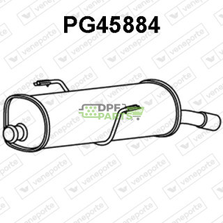 Tłumik PEUGEOT - 1726PR 1730AX 1730EE