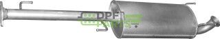 Střední tlumič výfuku Toyota Land Cruiser 3.0 D-4D, Polmo 26.306 A, OE 1742030060