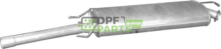 Střední tlumič výfuku Toyota RAV 4 2.0i 16V 4X4 (5 D) 2.4 American version, Polmo 26.325 A, OE 17420-28710