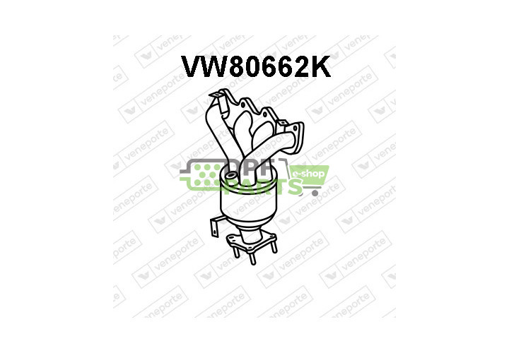 Katalyzátor SEAT / VOLKSWAGEN - 030253052AV 030253052AX