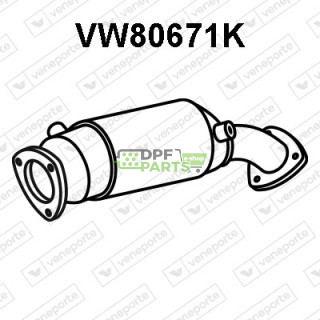 Katalyzátor AUDI / SKODA / VOLKSWAGEN - 3B0131702BA 8D0131090FX 8D0131702HN