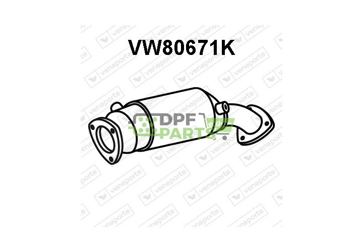 Katalizator AUDI / SKODA / VOLKSWAGEN - 3B0131702BA 8D0131090FX 8D0131702HN