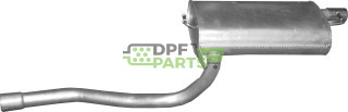 Koncový tlumič výfuku Toyota Avensis 1.6 10/00-02/03, Polmo 26.328 A, OE 174300H010