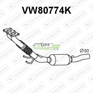 Katalizator AUDI / SEAT / SKODA / VOLKSWAGEN - 1K0254511LX  