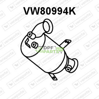 Katalizator VOLKSWAGEN - 7E0254201FX 7E0254201KX 7E0254201LX