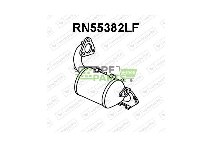 Katalizator RENAULT - 208A02697R  