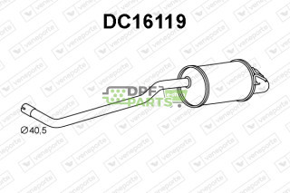 Tłumik DACIA / RENAULT - 200105259R  