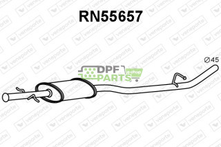 Tłumik RENAULT - 8200062532 8200064171 8200261263