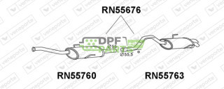 Tłumik RENAULT - 6025406800  