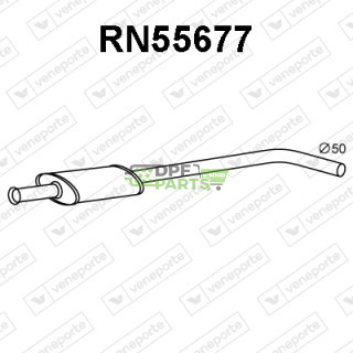 Tłumik RENAULT - 7700422931 7700422936 8200187969