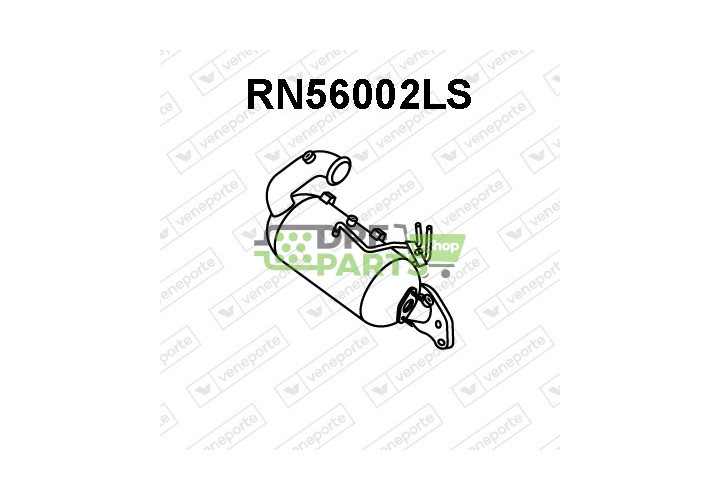 Katalizator DACIA / RENAULT - 208A03317R 208A09424R