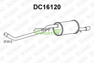 Tłumik DACIA - 200108404R  