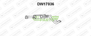 Tłumik DAEWOO - 96182255 96283770 D96182255