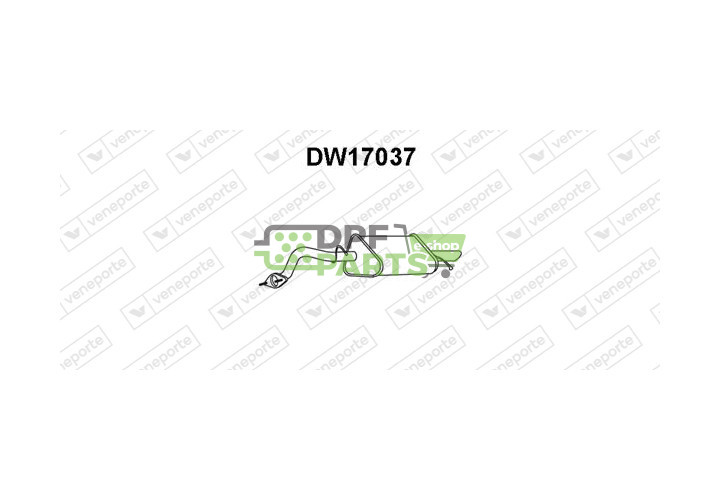 Tlumič DAEWOO - 96182256  
