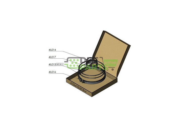 Montážní sada filtru DPF MAN 81159010046 81159010045 6674314125 6674314307