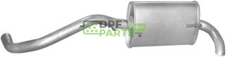Koncový tlumič výfuku VW Lupo 98-05  1.4i-16V, Polmo 30.253 A, OE 6X0253609B