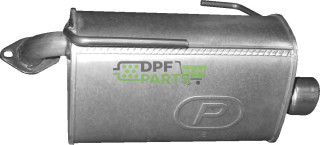 Koncový tlumič výfuku Subaru Forester 2.0 Boxer Diesel, Polmo 46.23 A, OE 44300SC000 44300SC100 44300SC101 44300SC142 44300SC222