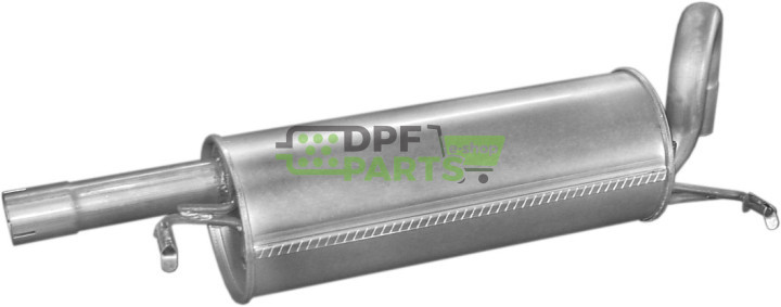 Koncový tlumič výfuku VW Passat 1.8i -20V  2.0- 8V  96-00, Polmo 30.262 A, OE 3B0 253 609R