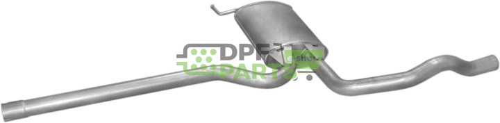 Střední tlumič výfuku VW Passat 1.9 TDi   99-05, Polmo 30.265 A, OE 3B0 253 409 AK