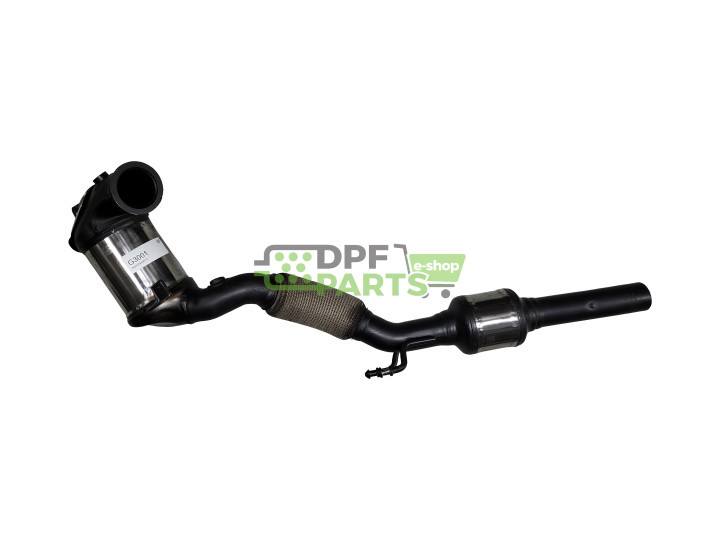 Filtr pevných částic GPF VW Golf / AUDI A3, Q2 / SEAT Leon, Ateca / Skoda Octavia, Karoq, Kamiq - 1.5 TSI/TFSI - 5Q0254504TX 5Q0