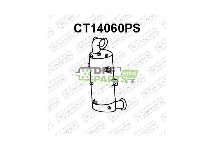 Filtr pevných částic DPF Jumpy, Dispatch IV, Spacetourer, EXPERT IV/TRAVELLER / OPEL VIVARO C, Zafira, Proace, Verso - 1.5BlueHD