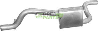 Koncový tlumič výfuku Chrysler Voyager 3.3iLE 4x4 AWD 6V  92-, Polmo 45.17 A, OE 
