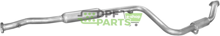 Střední tlumič výfuku Chrysler Sebring 2.0   95-99, Polmo 45.18 A, OE 