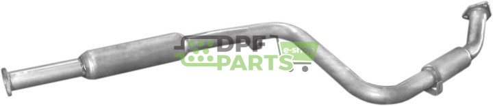 Střední tlumič výfuku Chrysler Sebring 2.5   95-00, Polmo 45.20 A, OE 