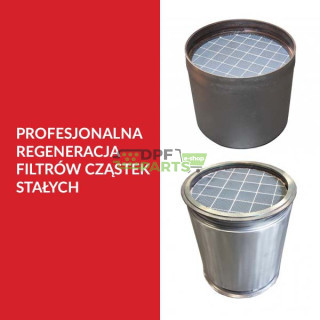 Regeneracja filtrów cząstek stałych DPF do pojazdów ciężarowych EURO 6 MAN TGX, IVECO Stralis, VOLVO FH, DAF XF 106, SCRANIA R6