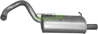 Koncový tlumič výfuku Chrysler PT Cruiser 2.0 2.2 2.4 CRD 00-, Polmo 45.27 A, OE 5278502AA 5278502AB 5278502AC 5278502AD 5278502