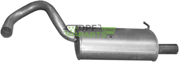 Koncový tlumič výfuku Chrysler PT Cruiser 2.0 2.2 2.4 CRD 00-, Polmo 45.27 A, OE 5278502AA 5278502AB 5278502AC 5278502AD 5278502