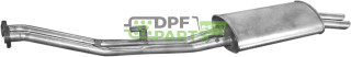 Koncový tlumič výfuku BMW 320i   325i  325e   85-90, Polmo 03.30 A, OE 18 10 1 705 783 18 10 1 712 635 18 10 1 712 636 18 10 1 7