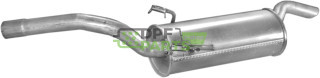 Koncový tlumič výfuku Citroen Jumper/ Fiat Scudo/Peugeot Expert, Polmo 04.126 A, OE 1726.G6 1726.G7 1726.G8 1726.G9 1726.Z4 1726