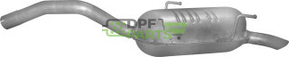 Koncový tlumič výfuku Citroen C8 2.0 HDi 02-06 , Fiat Ulysse 2.0 JTD 02-06 , Lancia Pedra 2.0 JTD , Peugeot 807 2.0 HDi 02-06, P