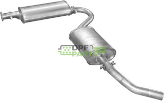 výfukový systém Citroen Jumper/ Fiat Ducato/ Peugeot Boxer 2.0i  1.9D  2.5D  94-02, Polmo 07.23 A, OE 13 098 93080 13 130 60080 