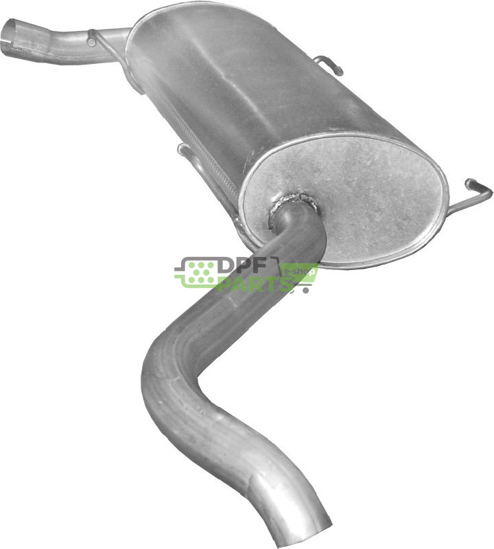 Koncový tlumič výfuku Fiat Ducato IV 3.0 JTD Multijet 07/06- , Citroen Jumper III 3.0 HDi 07/06- , Peugeot Boxer III 3.0 HDi 07/