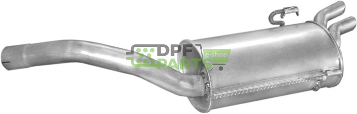 Koncový tlumič Citroen Evasion/Fiat Ulysse 94- 1.9TD-2.0i Turbo, Polmo 07.134 A, OE 1726.91 1726.92 1726.H1 1726.P0 94 561 05880