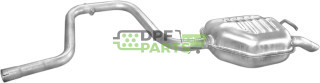 Koncový tlumič Ford Mondeo 1.6i  1.8i  SDN kat  93 -00, Polmo 08.45 A, OE 1002650 1011114 1027966 1040865 1041178 6935293 711612