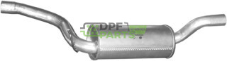 Střední tlumič Ford Focus 2.0 TDCi 04-08 , Focus C-Max 2.0 TDCi 04- Volvo S40 2.0 TDi  03- , V-50  2.0 TDi 03-, Polmo 08.570 A, 