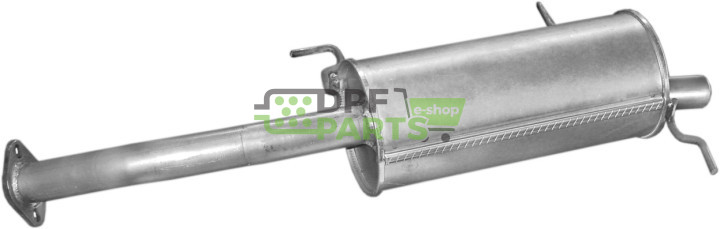 Koncový tlumič výfuku Mazda 323 89-94/323F 89-94/MX3 91-93 kat, Polmo 12.02 A, OE B327-40-100E B327-40-100F B327-40-100G B327-40