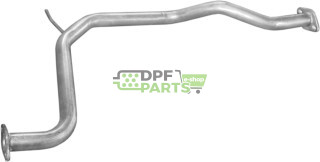 Střední trubka Mazda 626 2,0i GT-16V 87-91 , 2,0-12V 88-90, Polmo 12.182 A, OE F201-40-600 F202-40-600 F204-40-600 F263-40-600 F