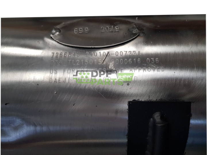 Katalizator MASSEY Ferguson TH.7038 Euro 5 - 3.4