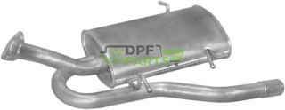 Koncový tlumič výfuku Mitsubishi Space Runner/Wagon 1.8i -16V 1.8/2.0 TD 91-99, Polmo 14.100 A, OE MB 687773 MB 845420 MB 845422