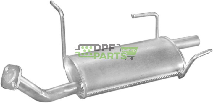 Koncový tlumič výfuku Nissan Primera 90-98 1.6i-16V kombi, Polmo 15.90 A, OE 20100-71N00 20100-71N01 20100-71N02 20100-71N02KE 2