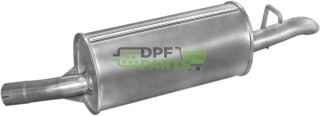 Tłumik końcowy Opel Omega A 2.0-2.4i kat  86-94, Polmo 17.32 A, OE 5852814 80295563 852115 852839 852842 852917 852947 90231176 