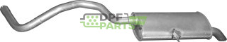 Tłumik końcowy Renault Grand Scenic II 1.5 dCi/1.9 dCi/2.0 dCi, Polmo 21.55 A, OE 82.00.230.393 82.00.276.013 82.00.410.647 82.0